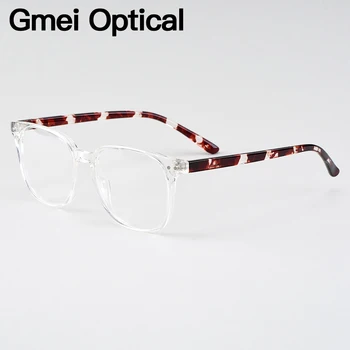 Gmei Оптични Модни Овални Прозрачни Маркови Дизайнерски Дамски Рамки За Очила За Предписване На Очила, Оптични Очила H8021