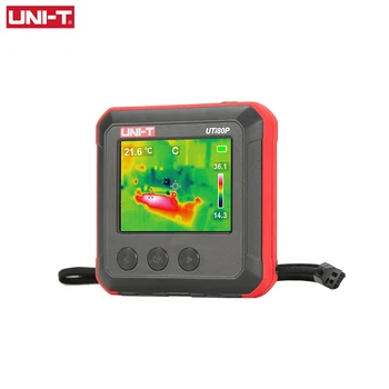 UNIT UTi80P Мини-Тепловизор Имат Инфрачервена Топлинна Компактен Фотоапарат за обработка на изображения За Откриване на отопление на Пода, ако Промишлена температура