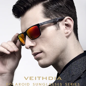 VEITHDIA 2022 Алуминиеви Слънчеви Очила С Поляризирани лещи, Мъжки Огледални Слънчеви Очила За Шофиране, Квадратни Очила, Аксесоари, нюанси 6560