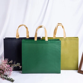 Однотонная пазарска Чанта От Нетъкан текстил, Множество Чанта За Пазаруване, Чанта За Съхранение, Хранителни Екологично Чисти Торби, Многоразмерные
