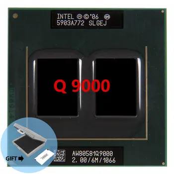 Оригиналния Cpu Lntel Core Q9000 2.00 Ghz 6 М Q 9000 Четириядрен Мобилен Процесор Slgej за N Лаптопи