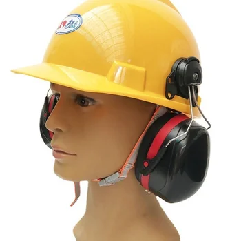 Ушни Съединител за Защита на Ушите Промишлена Противошумная Защита на Слуха Звукоизолирани Слушалка се Използва за Шлема Защита на Труда Тактически