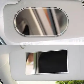 1 БР. Огледало за интериора на Колата, Джобно Кола Слънцезащитно Огледало За Грим, Авто Козирка, HD Огледала, Универсално Огледало За интериора на Колата