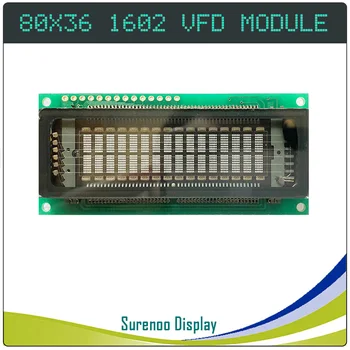 1602 16X2 Паралелен сериен SPI VFD дисплей KH162SD01 е Съвместим с 16T202DA2 M162SD07FA CU16025 162 LCD модул