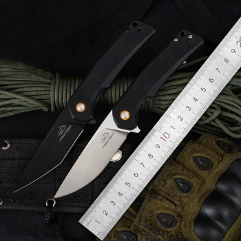 FREETIGER Сгъваем Джобен Нож D2 Острието G10 Открит Къмпинг Ловен Инструмент за Ежедневно EDC Екипировка За Оцеляване Сгъваеми Ножове Модел FT919