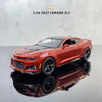 Maisto 1:24 Нов 2017 Chevrolet Camaro ZL1 моделиране сплав модел автомобил колекция подаръци на играчки, играчки за момчета