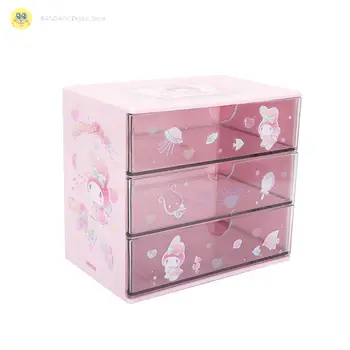 Sanrio Кутия За Съхранение На Кутии Miniso Сладко Cinnamoroll Babycinnamoroll Тенис На Стелажи За Съхранение Чекмеджето За Съхранение