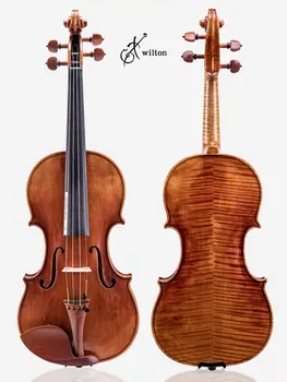 TAISHI Безплатна Доставка Guarneri Kreisler 1730 цигулка 4/4 100% ръчна изработка на Капитана на изпълнение