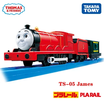 Takara Томи Pla Rail Plarail Влак и Приятели TS-05 Джеймс Японската Железопътна Мотор Локомотива Модел Играчки