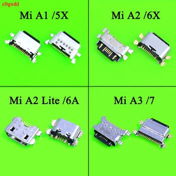 USB Зарядно Устройство Конектор За Xiaomi Mi A1 A2 lite A3 5X6X6A Дата Синхронизация Захранване Порт за Зареждане USB Конектор Подмяна на резервни Части За Ремонт на