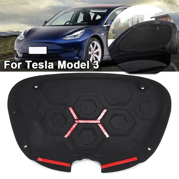 Авто Изолационен Тампон За Преден Капак, Шумо-Изолация Памучен Тампон, Модификация На Предния Капак На Багажника За Tesla Model 3