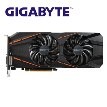 Видеокарта GIGABYTE GTX 1060 G1 Игрална 3 GB Видео карта GPU Карта За графична карта nVIDIA Geforce GTX1060 3 GB 192 Bit Използвани видео карти