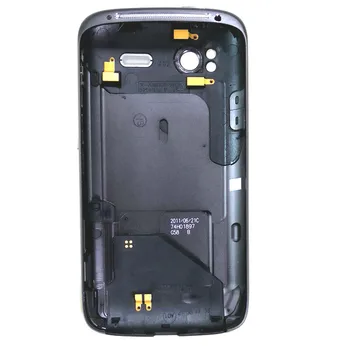 Делото на отделението за батерията Делото с Бутони за регулиране на силата на звука за мобилен телефон HTC Sensation XE Z715e Z710e G14 G18