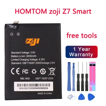 Нов 100% Оригинална Батерия HOMTOM zoji Z7 3000 ма за смартфон HOMTOM zoji Z7 безплатни Комплекти Инструменти