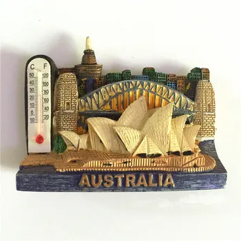 Ръчно Рисувани Операта в Сидни, Австралия Коала 3D Магнити За Хладилник Туристически Сувенири, Магнитни Стикери За Хладилник
