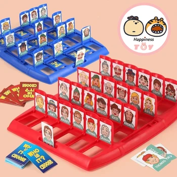 Семейни игри в угадайку, който е Настолна игра, Детски пъзел, Пъзел играчка за мотивите, Познай герои, Интерактивни родители и деца